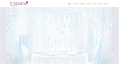 Desktop Screenshot of khazanacreations.com